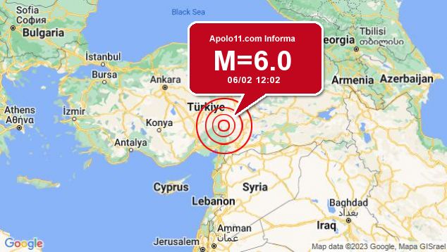 Forte terremoto sacode Turquia, a 5 km de GÃ¶ksun