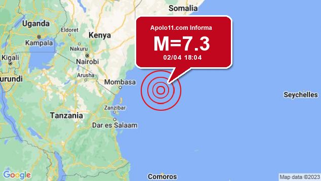 Forte terremoto sacode Papua (Nova Guin)