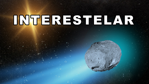 Concep��o art�stica mostra o cometa 3I-Atlas. Cr�dito: NASA.