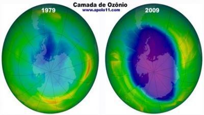 Buraco na camada de ozônio