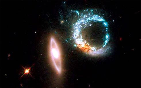 Par de galáxias ARP 147