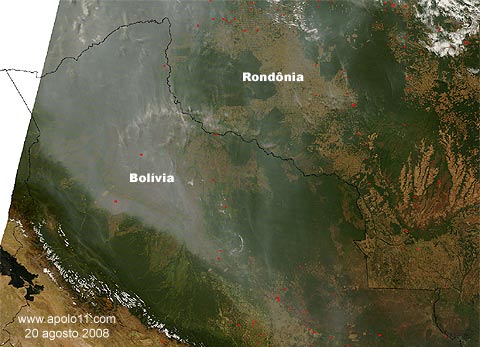 queimadas em Rondônia