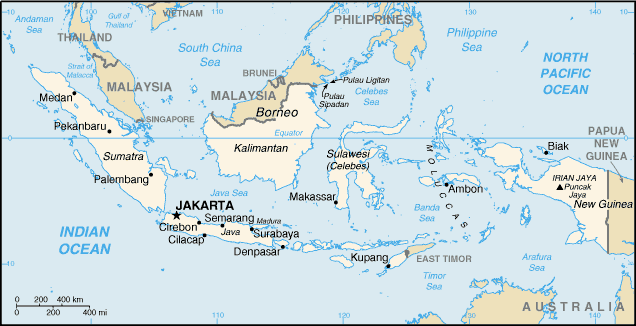 Mapa Indonsia